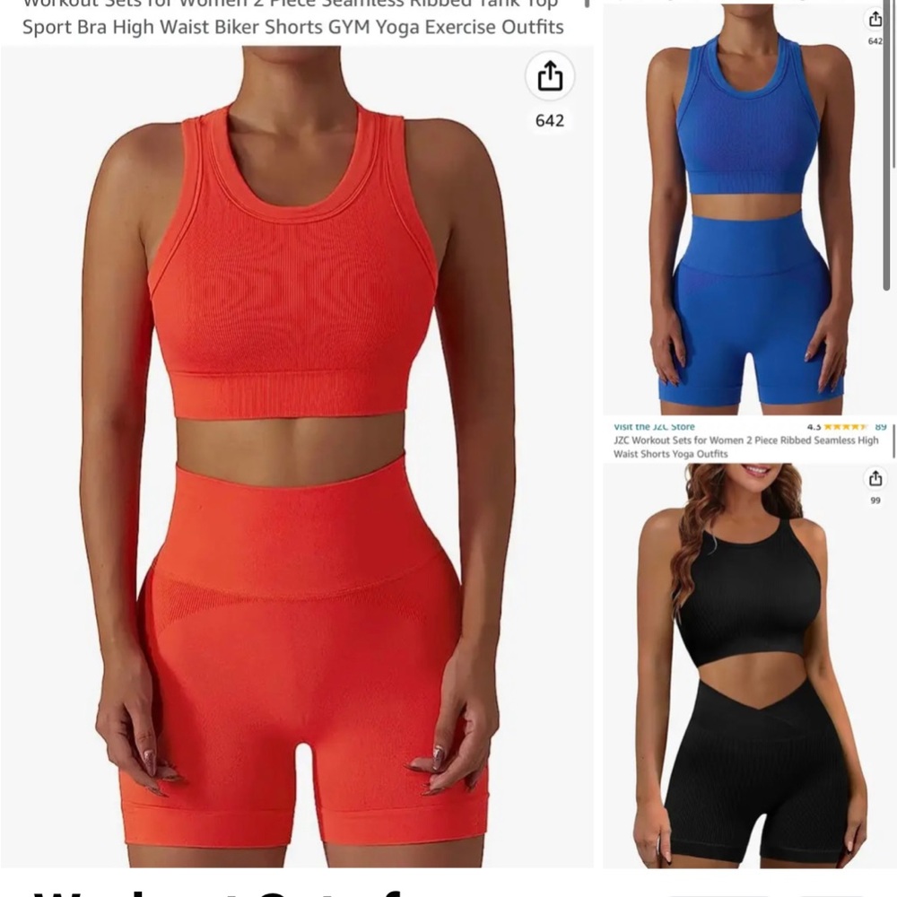 Three workout sets